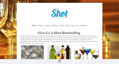 Desktop Screenshot of giveusashot.com